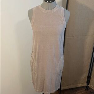 Old Navy Cream Midi Dress